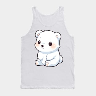 Cute baby polar bear Tank Top